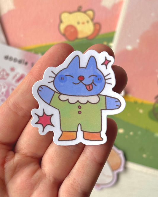 Clown Cat sticker
