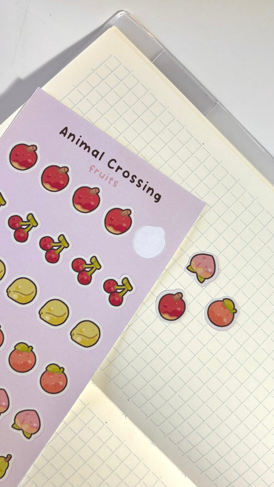 Fruits sticker sheet