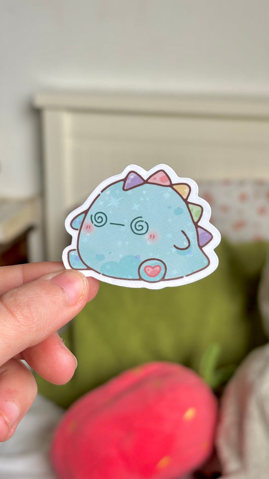 Moe the Dino sticker
