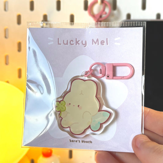 Lucky Mel acrylic keychain