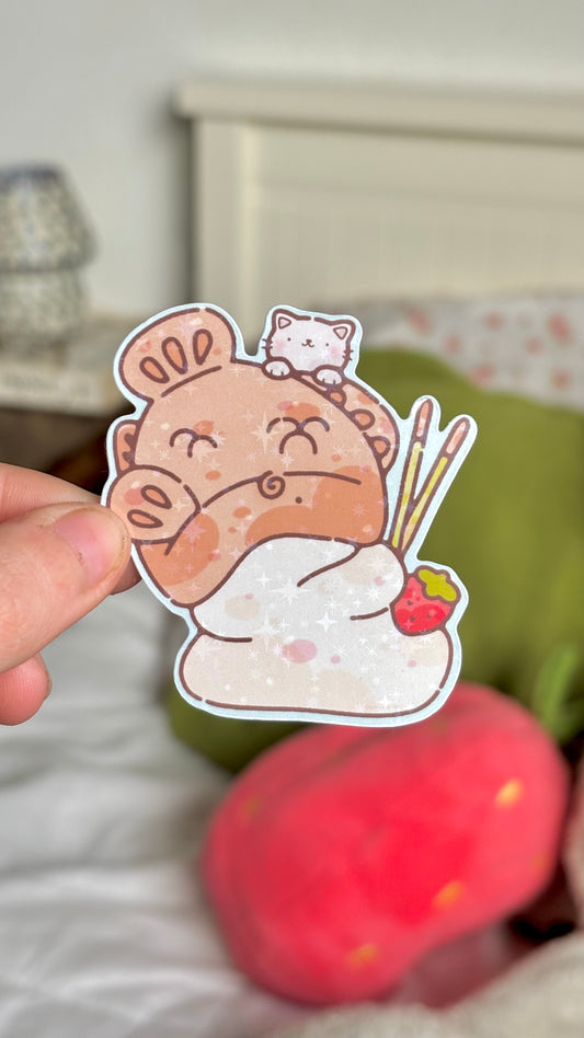 Taiyaki cat sticker