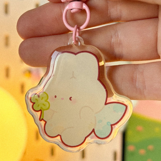 Lucky Mel acrylic keychain